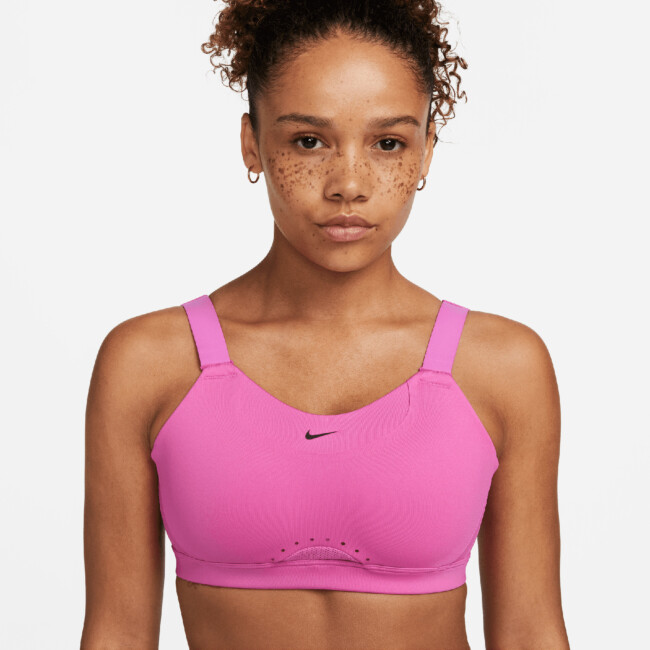 nike alpha sports bra pink