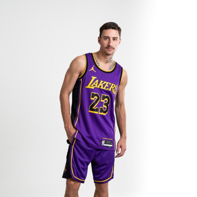 JORDAN DRI-FIT LOS ANGELES LAKERS STATEMENT EDITION MEN'S NBA