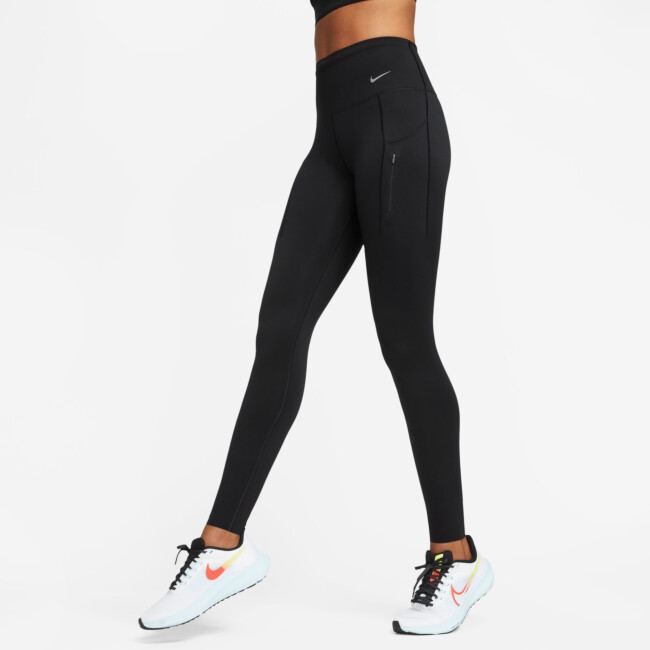 nike leggings with writing down the side