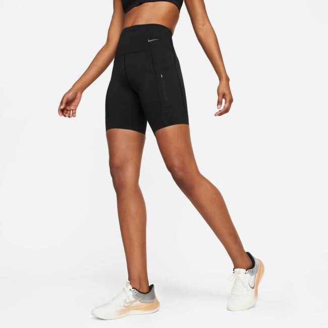nike high rise bike shorts