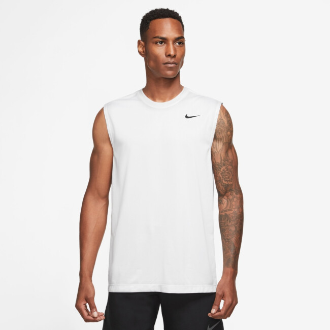 NIKE DRI-FIT LEGEND SLEEVELESS FITNESS T-SHIRT | Tops and Shirts