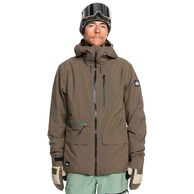 QUIKSILVER MEN'S QUEST STRETCH 20K SNOW JACKET | Jackets and