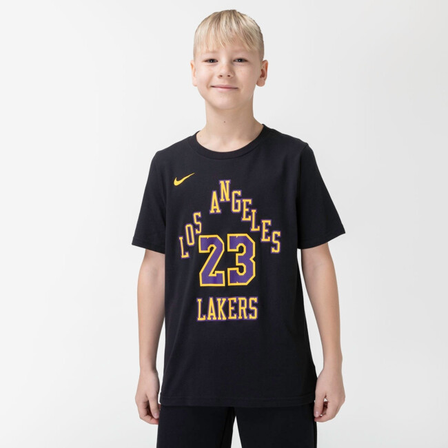 lakers t shirt nike