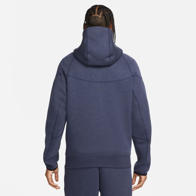 nike tech fleece windrunner hoodie men's blue