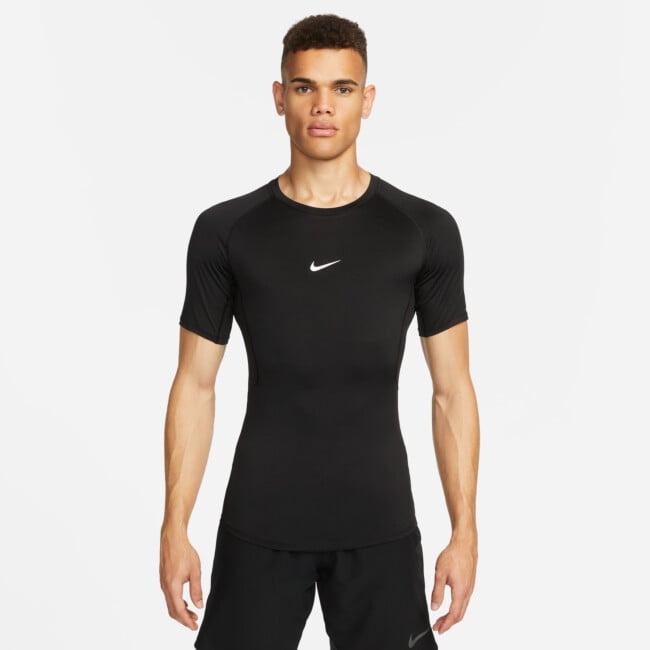 ◆Nike◆ Pro Nike Dry Fit Tight Short Sleeve Fitness Top Nike Pro Men's Dri-FIT Tight Short-Sleeve Fitness Top. Nike.com