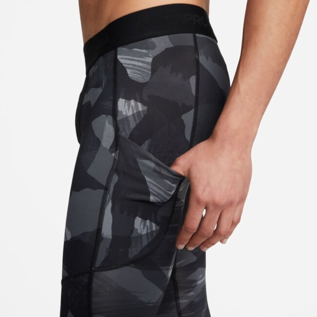 nike black camo leggings