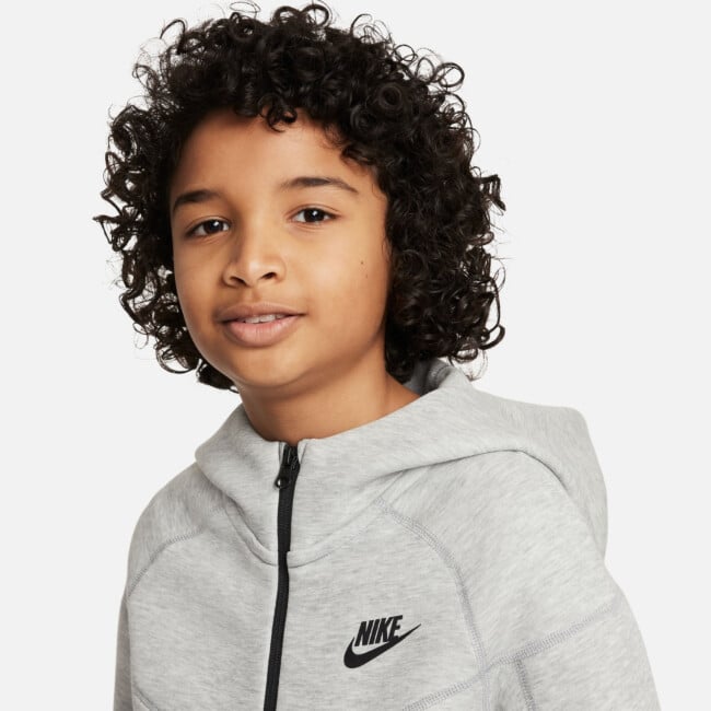 NIKE SPORTSWEAR TECH FLEECE BOYS' FULL-ZIP HOODIE | Hoodies and