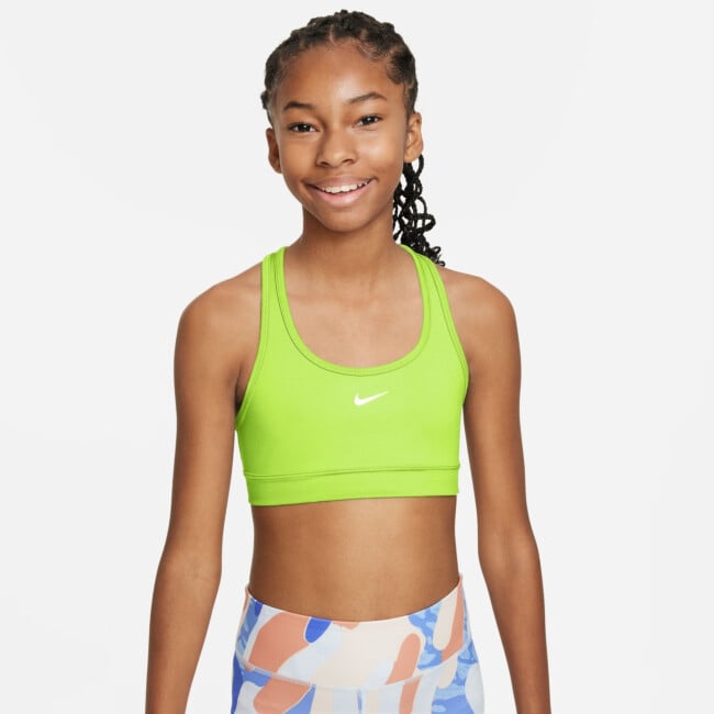 nike lime sports bra