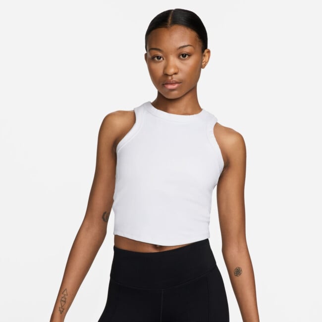 nike women's luxe cropped tank top