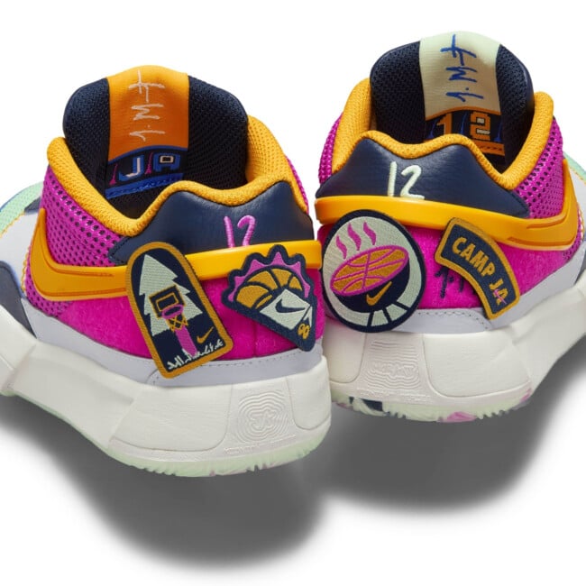 Basketball Shoes Nike Kids Ja 1 SE Obsidian-Hyper Violet