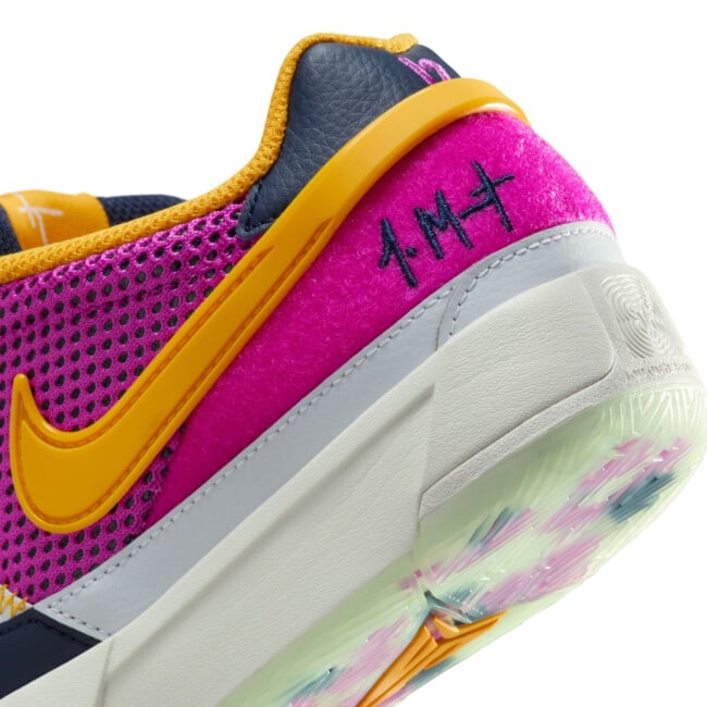 Basketball Shoes Nike Kids Ja 1 SE Obsidian-Hyper Violet