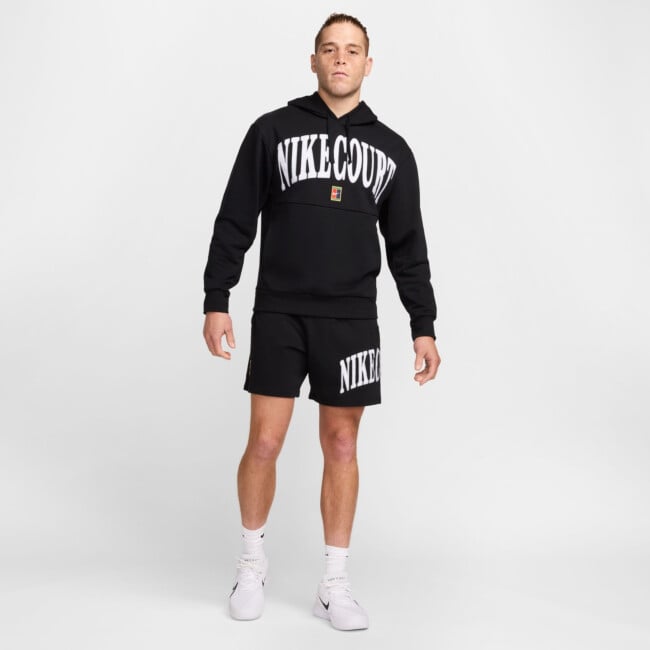 nike men's fleece hooded shirts & tops