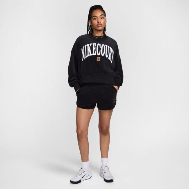 nike heritage crew sweatshirt womens