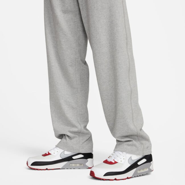 nike joggers open hem