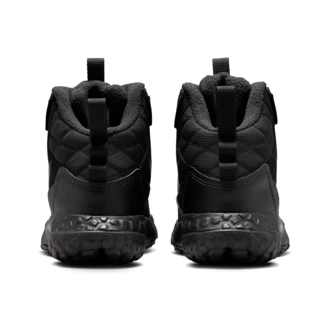 black suede nike boots