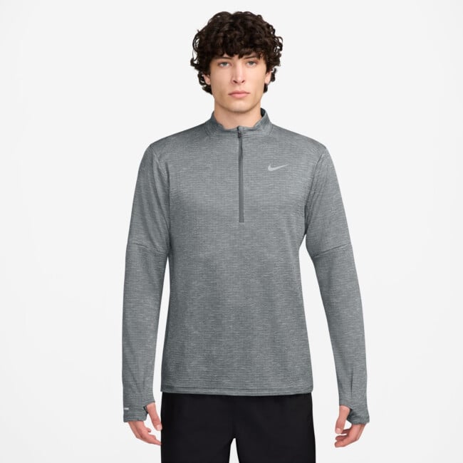 NIKE ELEMENT MEN'S THERMA-FIT WATER-REPELLENT 1/2-ZIP RUNNING TOP