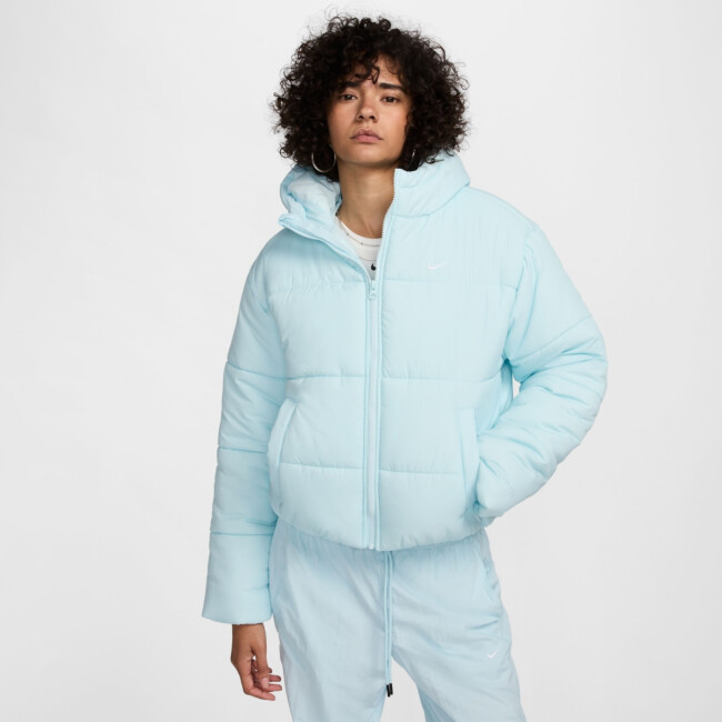 nike classic padded jacket with hood