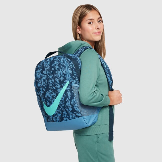 nike brasilia backpack teal
