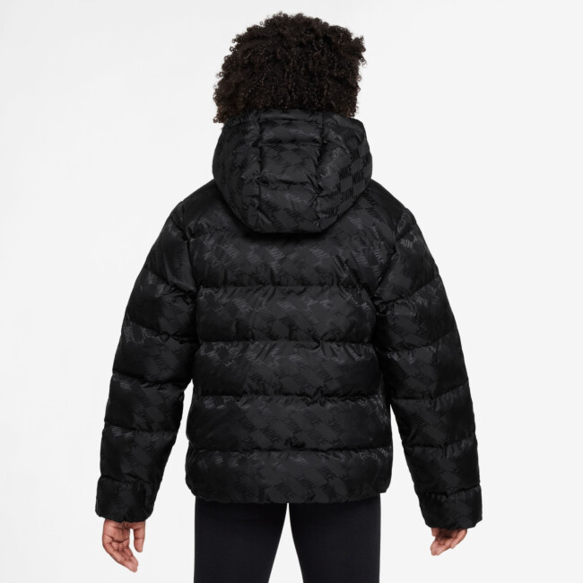 nike coat with fur hood