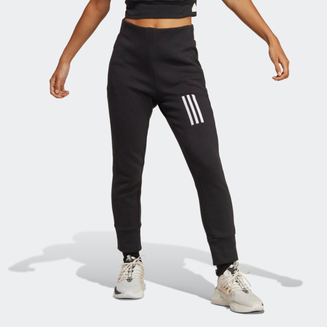 high waisted adidas track pants