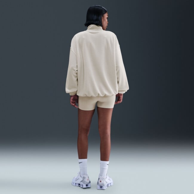 sportswear essential fleece mock neck sweatshirt nike