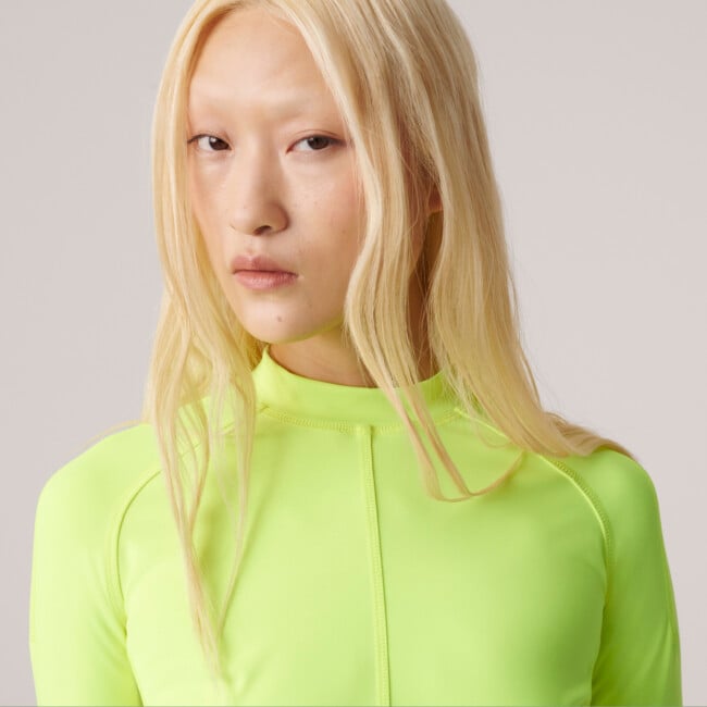 ADIDAS BY STELLA MCCARTNEY WOMEN'S TRUE PURPOSE LONG-SLEEVE TOP