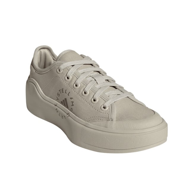 adidas gazelle silver green womens adidas Women's Stella McCartney Court Tennis Shoes (White/Silver Metallic/Wonder Blue) 9 main image 0