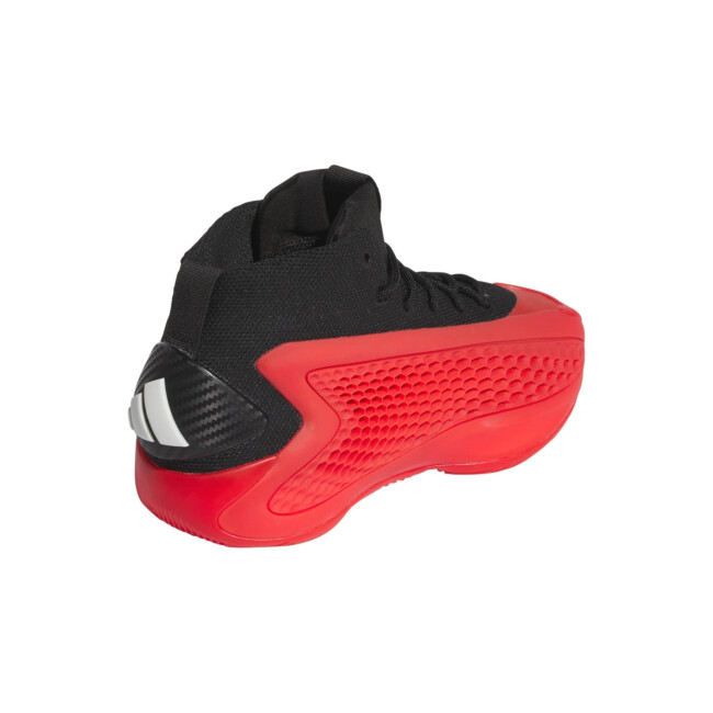 orange and black adidas basketball shoes