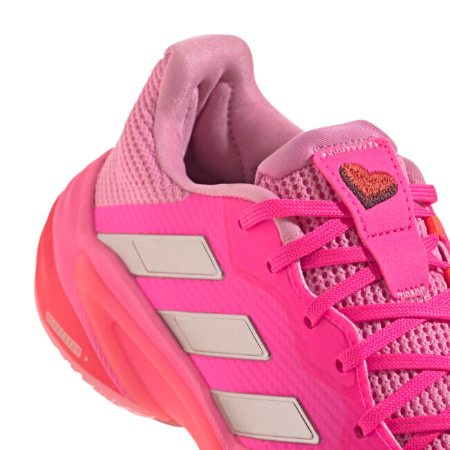 adidas gazelle silver green womens adidas by Stella McCartney Barricade - Women's - Bahia Glow / Yellow / Orange