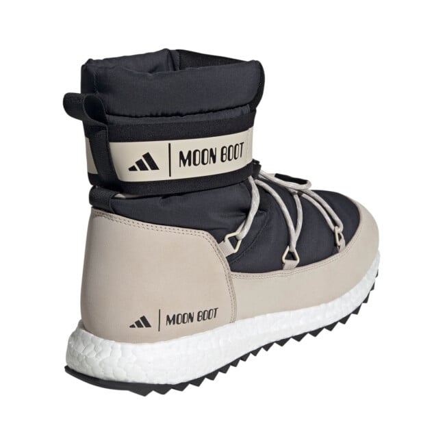 Adidas x Moon Boot Moonboost High Bootsブーツ New Adidas x Moon Boot MoonBoost High Shoes - Black/ Clear