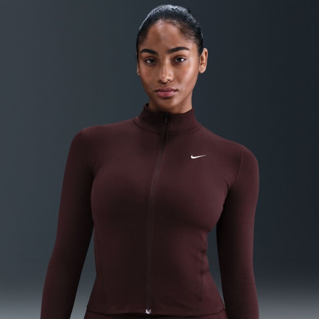 NIKE ONE FITTED DRI-FIT FULL-ZIP JACKET | Tops and Shirts | Sportland