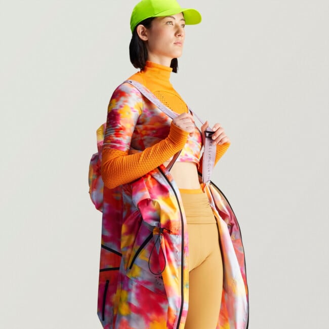 ADIDAS BY STELLA MCCARTNEY WOMEN'S PRINTED LONG PARKA | Jackets