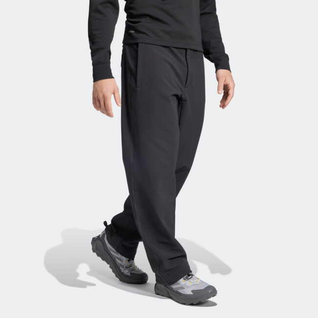 ADIDAS MEN'S NATIONAL GEOGRAPHIC SOFTSHELL TRACKSUIT BOTTOMS