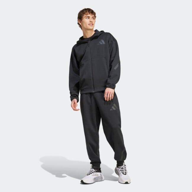 ADIDAS Z.N.E. FULL-ZIP HOODED TRACK JACKET | Hoodies and
