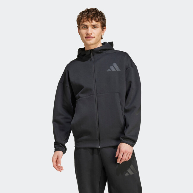 ADIDAS Z.N.E. FULL-ZIP HOODED TRACK JACKET | Hoodies and