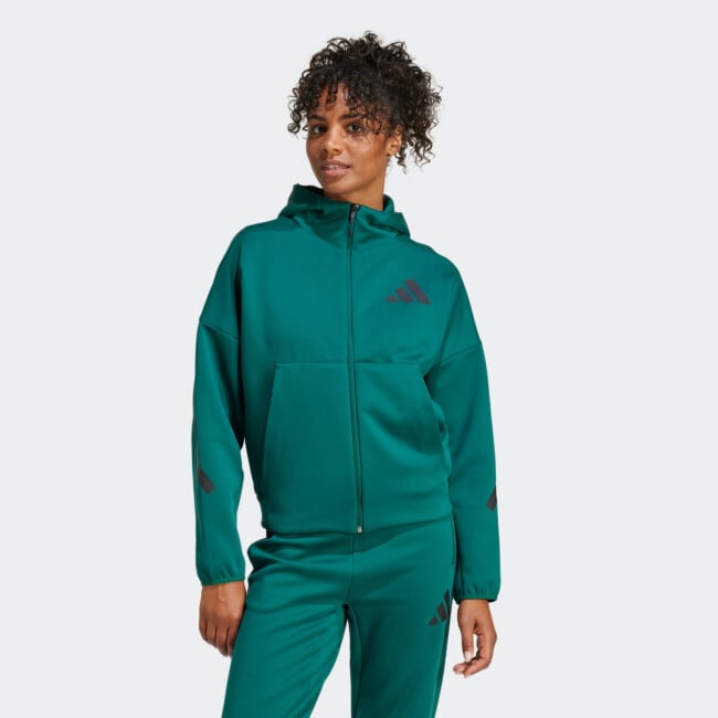 最も  ADIDAS WOMEN'S and Hoodies | HOODIE FULL-ZIP Z.N.E. ジャケット・アウター