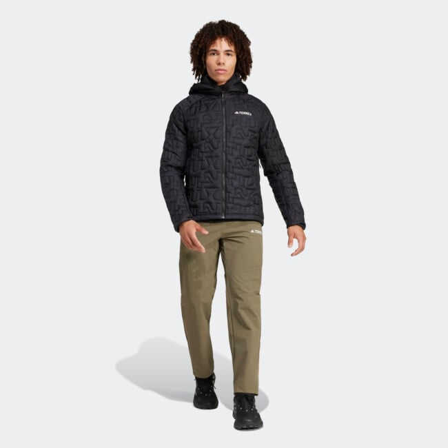 ADIDAS MEN'S TERREX XPERIOR PRIMALOFT LOOSE FILL INSULATED HOODED