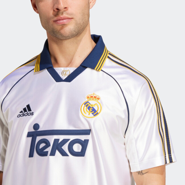 Tシャツ・カットソー ADIDAS REAL MADRID 99/00  JERSEY 5FT1564 Adidas Real Madrid 99/00 T-shirt | White | FARFETCH