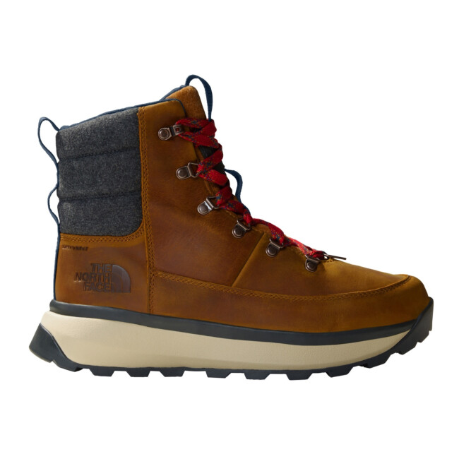THE NORTH FACE MEN'S BERGEN LEATHER WATERPROOF SNOW BOOTS | Boots
