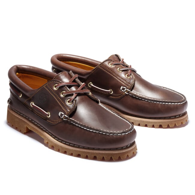 TIMBERLAND 3-EYE LUG HANDSEWN BOAT SHOES FOR MEN | Leisure shoes