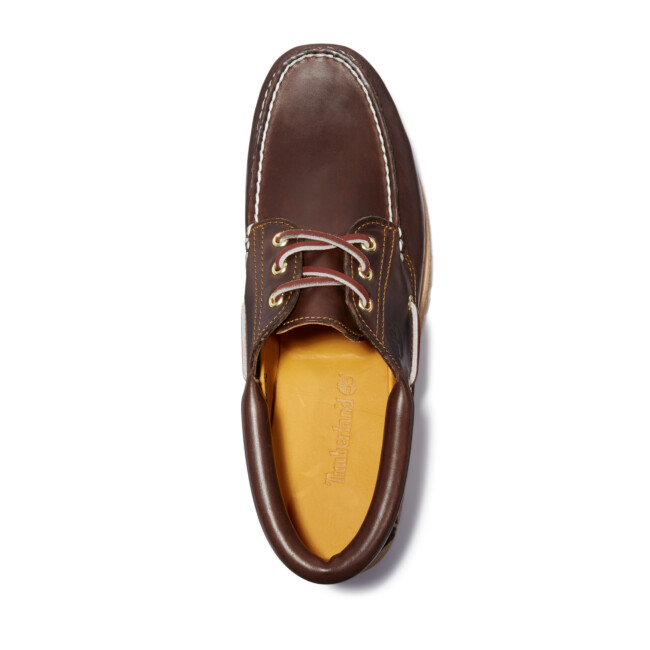 靴 26cm andrelMhoffwann Timberland 3 Eye Men's Timberland® Authentic 3-Eye Lug Handsewn Boat Shoe