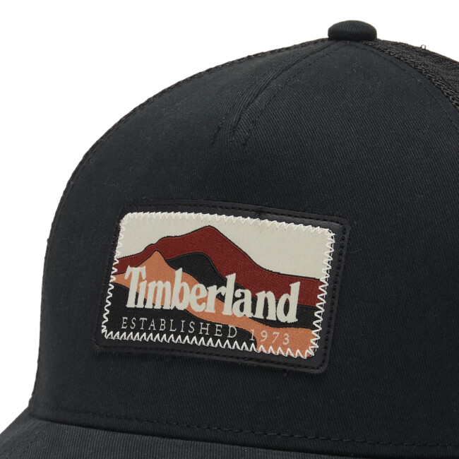 timberland mountain athletics メッシュキャップ Mens Adult Timberland Mountain Patch Snapback Mesh Trucker