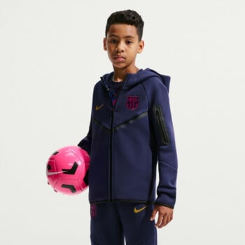 NIKE FC BARCELONA TECH FLEECE FOOTBALL FULL-ZIP HOODIE | Hoodies