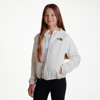 THE NORTH FACE GIRLS NEVER STOP HOODED WINDWALL™ JACKET | Jackets