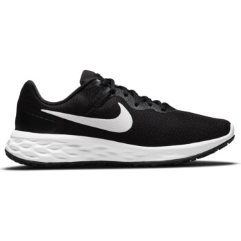 Nike Shoes Mens 6 Athletic Trainer Revolution 5 Running Sport Active Black White Nike Revolution 6 Men main image 4