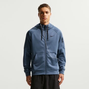 NIKE THERMA THERMA-FIT FULL-ZIP FITNESS TOP | Hoodies and