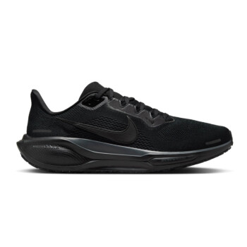 nike running downshifter trainers in triple black