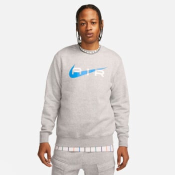 nike sweatshirt air fleece crew