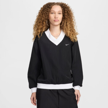 nike essential mock fleece