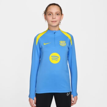 NIKE FC BARCELONA STRIKE FOURTH DRI-FIT FOOTBALL KNIT DRILL TOP
